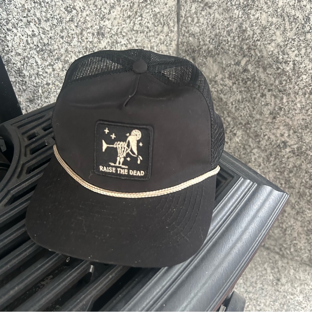 Raise the Dead Black Trucker Hat